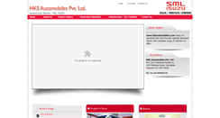 Desktop Screenshot of hksautomobiles.com